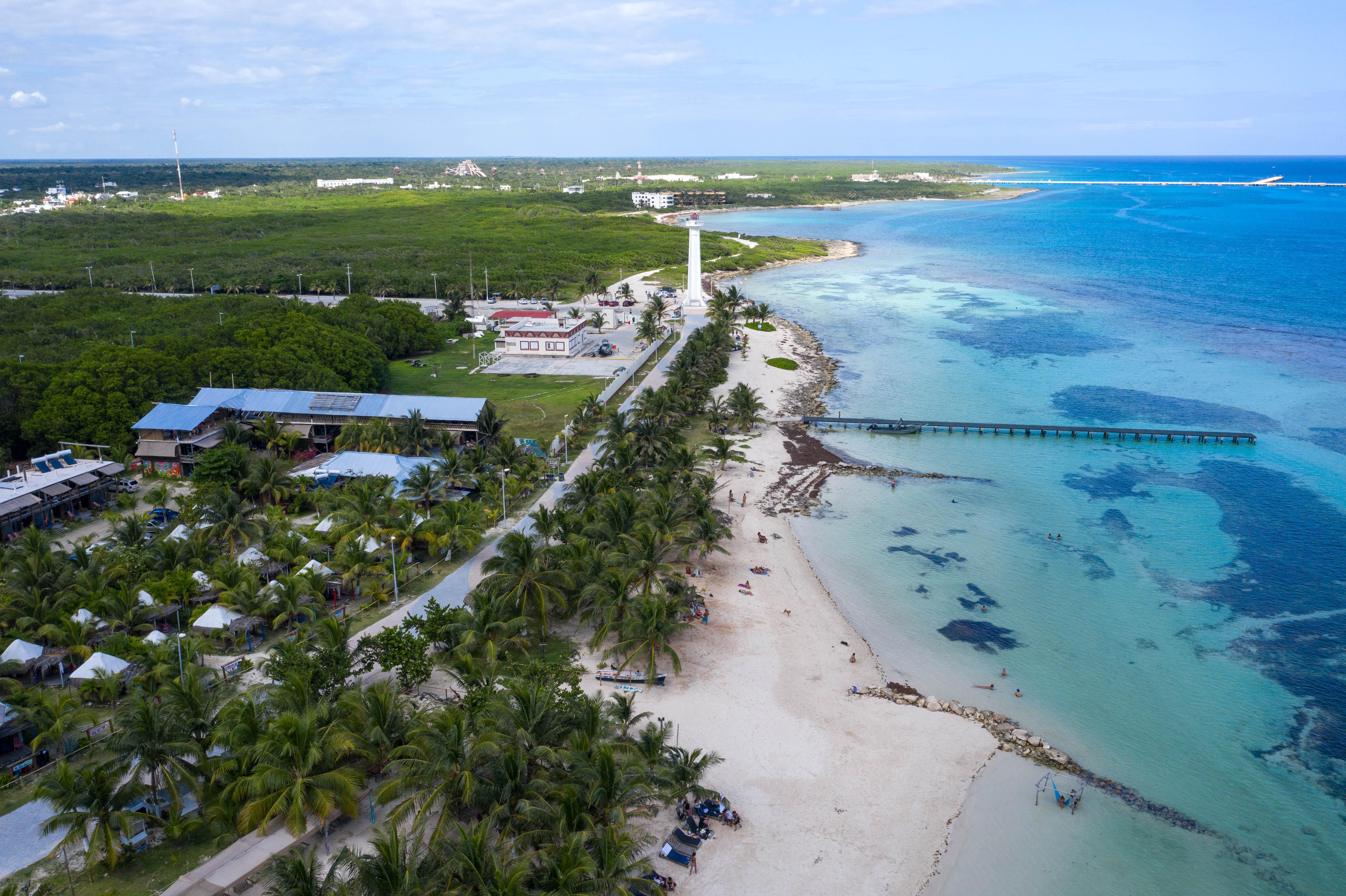 Oyo Blue Kay Mahahual Hotel Exterior photo